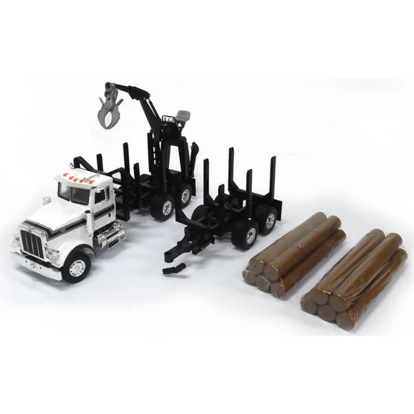 1:16 BF Peterbilt 367 Log Truck with Trailer