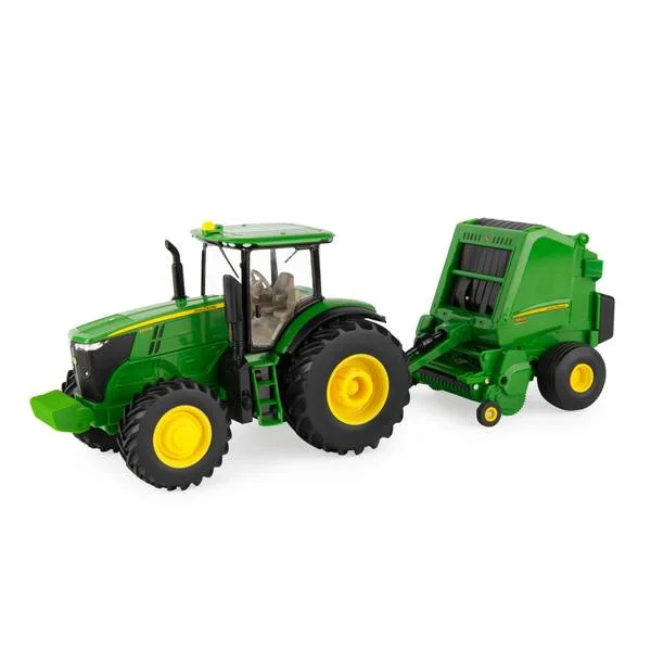 1:32 John Deere 7270R with 560R Round Baler