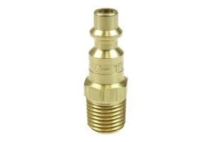 1/4” Industrial Connector Brass, 1/4” MPT 1501B (Male)
