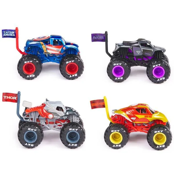 1:64 Marvel Official Monster Truck Die-Cast Vehicle Assortment