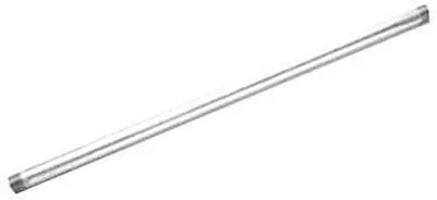 1 In. X 10 Ft. Galvanized Steel Pipe, Import, Threaded