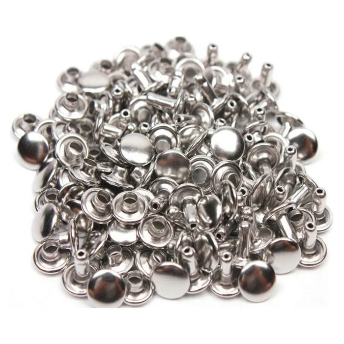 10/11mm Double Capped Rivets (Size 123) – 1000sets
