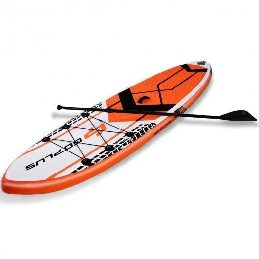 10.5′ SUP Inflatable Stand up Paddle Board w/ Adjustable Backpack