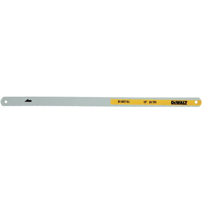 10 In. 24-tpi Bi-metal Hacksaw Blade (2-pack)
