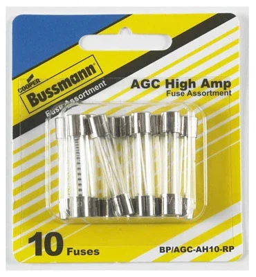 10-pc. Automotive Fuse Assortment, High-amp
