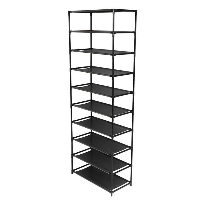 10-Tier Stackable Shoe Rack