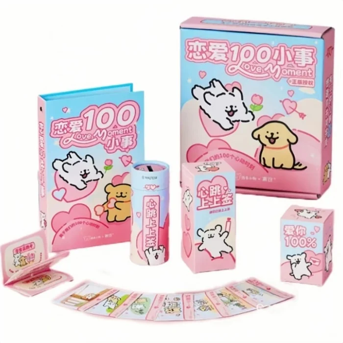 100 Little Things To Be In Love Gift Set/Couple Gift Birthday Present 1 Box