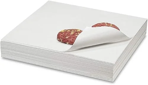 100 Sheets of Disposable White Butcher Paper 18′ x 18′ for Wrapping or Smoking Meat