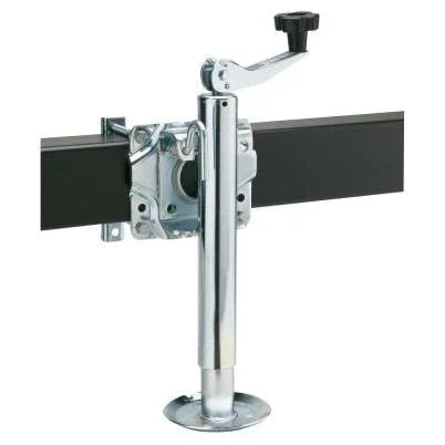 1000 Lb. Side Mount, Top Wind Jack With Foot Plate