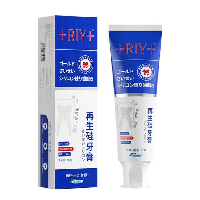 100G of regenerated silicon toothpaste per tube