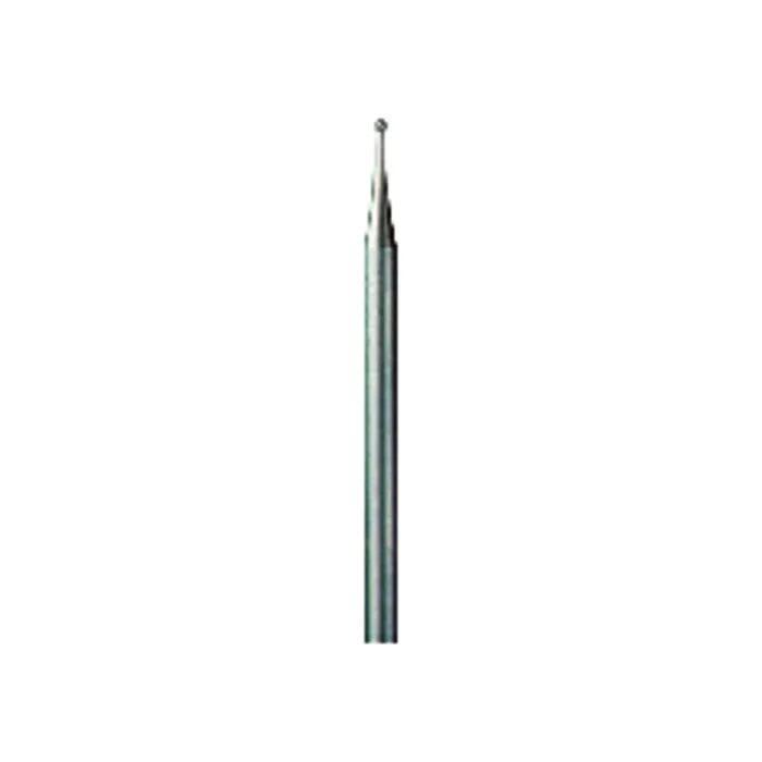 105 Series Engraving Cutter, Ball Nose Point, 1/32 In Dia, 1-1/2 In L, 1/8 In Dia Shank, Tungsten