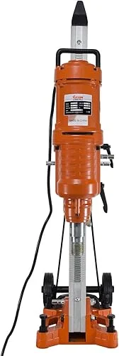 10in. Diamond Core Drill Rig with 400F Adjustable Angle Stand