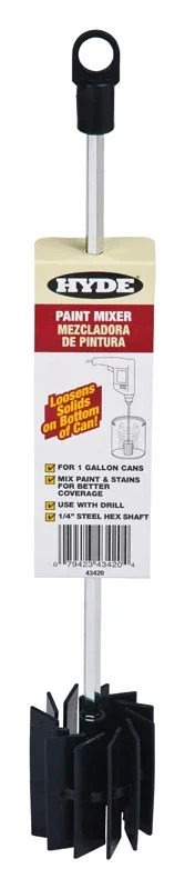 11 In. Steel Paint Mixer For Quart And Gallon Containers