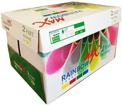 11 X 17 Rainbow Max NCR Carbonless Paper, 2 part Reverse, 1250 Sets, 2500 Sheets, 5 Reams