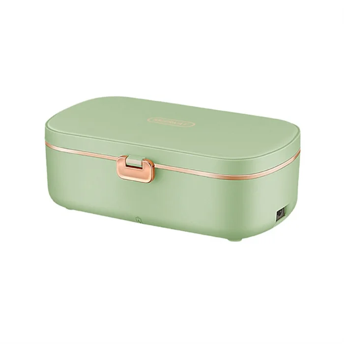 110V Waterless Electric Lunch Box With Lunch God Thermal Lunch Box Fresh Green
