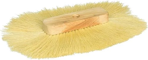 11934 Panda Paw I Single Stippling Texture White Tampico Brush 14 in. x 9.2 in. x 1 in.