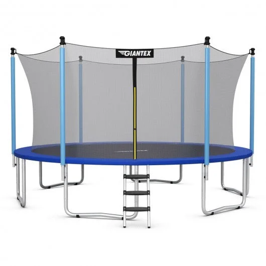 12 FT Trampoline Combo Bounce with Spring Pad Ladder