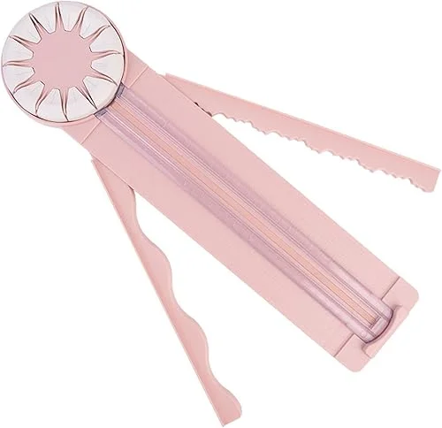 12 in 1 Paper Cutter,Rolling Paper Cutter,12 Cutting Types, Disc Straight Wavy Line Versatile Paper Trimmer for Photo Scrapbook Postcard Art