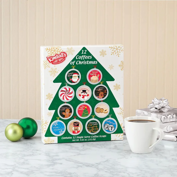 12 K-Cups of Christmas Coffee