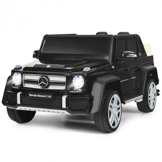 12V Licensed Mercedes-Benz G650 Kids Ride On Car-Black