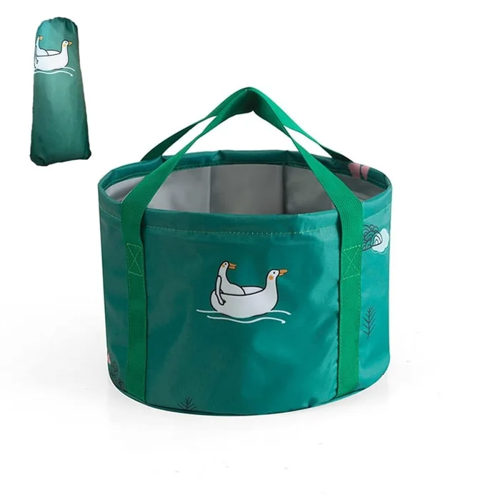14L Collapsible Foot Soak Basin Tub Bag for Soaking Feet Portable Pedicure Foot Spa Bath Foldable Feet Soaker Bucket
