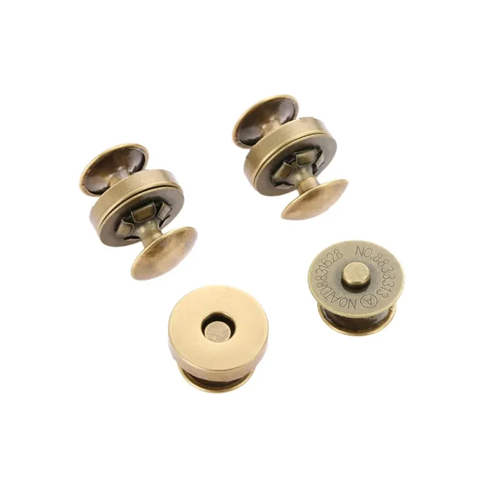 14mm and 18 mm Double Capped Magnet Snap Buttons