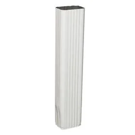 15-in White Aluminum Downspout Extension
