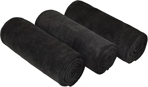 16′ x 32’Gym Towels for Men & Women Microfiber Sports Towel Set Fast Drying & Absorbent Workout Sweat Towels for Fitness,Yoga, Golf,Camping 3-Pack Gift