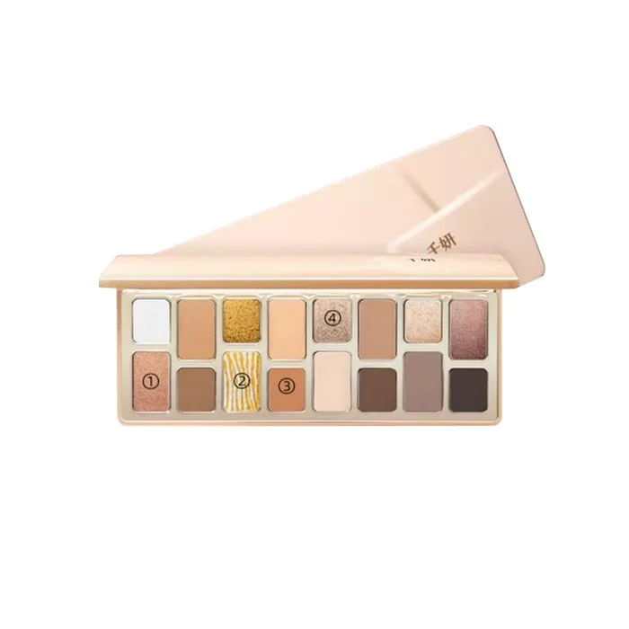 16 Color Eyeshadow Plate Hyper Color Hyper Color Smoky Eye Series #11 Nature. – The flight of Fortune