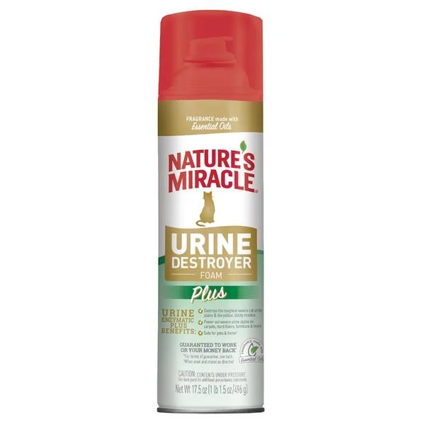 17.5 oz Urine Destroyer Plus Foam for Cats