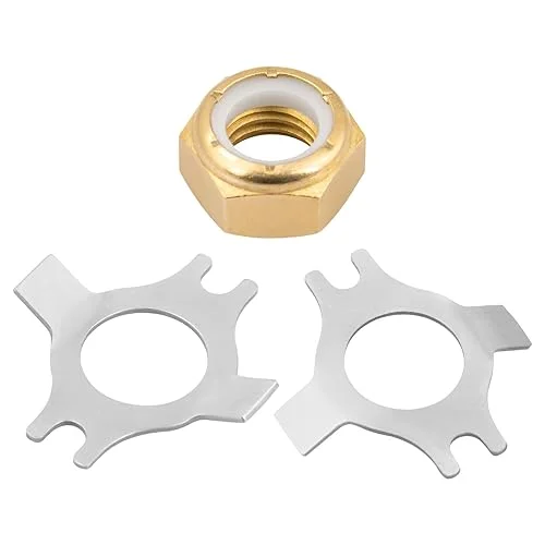 18-3702 Marine Prop Nut Kit for Mercury/Mariner 30-60 HP Outboard Motor, Propeller Prop Nut Kit Replaces for Mercury Marine 11-69578A1,11-69578Q1,11-69578T1 – Ensuring Propeller Attached Securely