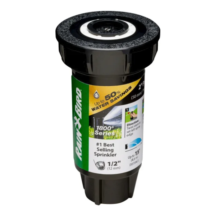 1802qdsprs Pressure Regulating Pop-up Sprinkler, Part-circle, 0.92 Gpm, 1/2 In Connection, Fnpt, 2 In H Pop-up