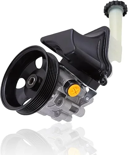 1pc Power Steering Pump 5181854AA 5181778AB RL181778AB With Pulley Compatible with Dodge Challenger 2014-2018, Dodge Charger 2012-2019, Jeep Grand Cherokee 2013-2015