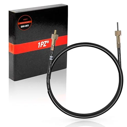 1PZ E95-001 Speedometer Cable 37 inch Length Replacement for Kawasaki Motorcycles