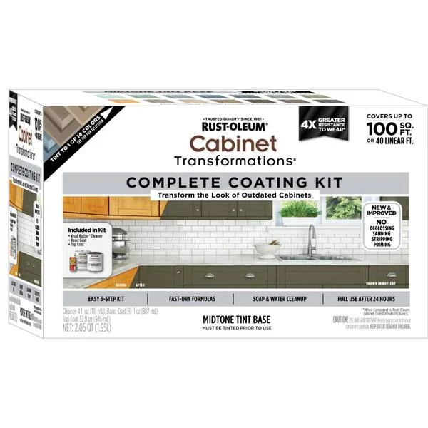 2.1 Qt Cabinet Transformations Midtone Base Coating Kit