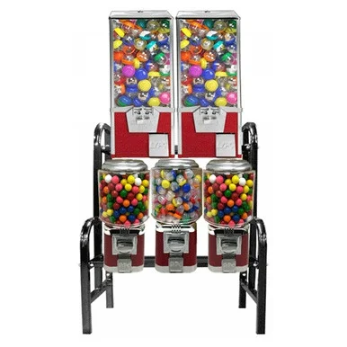 2 Capsule Machines/ 3 Classic Machines Combo Rack
