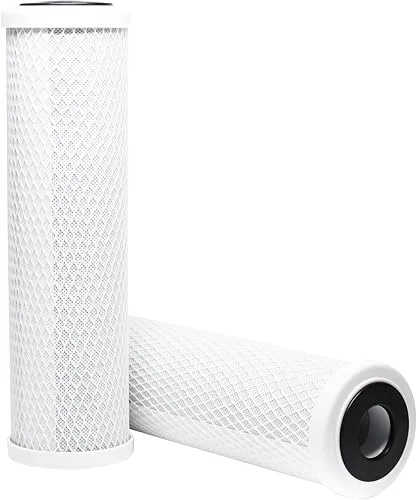 2-Pack Replacement for Compatible with Culligan RVF-10 Activated Carbon Block Filter – Universal 10 inch Filter Compatible with Culligan RVF-10 Exterior Water Filter – Denali Pure Brand