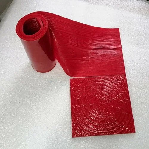 2 PCS Concrete Molds Concrete Stamps – Realistic Tree Ring Pattern & Wood Grain Pattern, Polyurethane Concrete Texturing Skin, Concrete Mould Stamping Molds for Wall & Floor