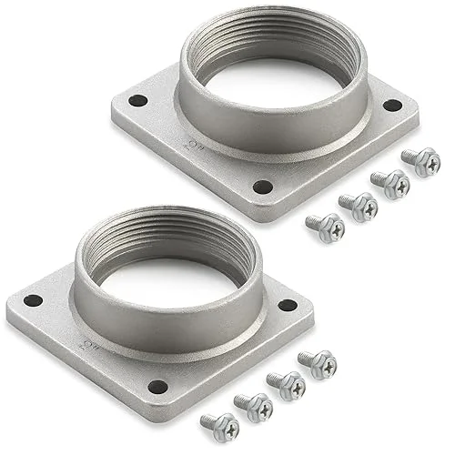 2 Pieces Meter Socket Hub 2′ Screw Mount Meter Socket Hub 200 Amp Meter Socket Hub for Circuit Security