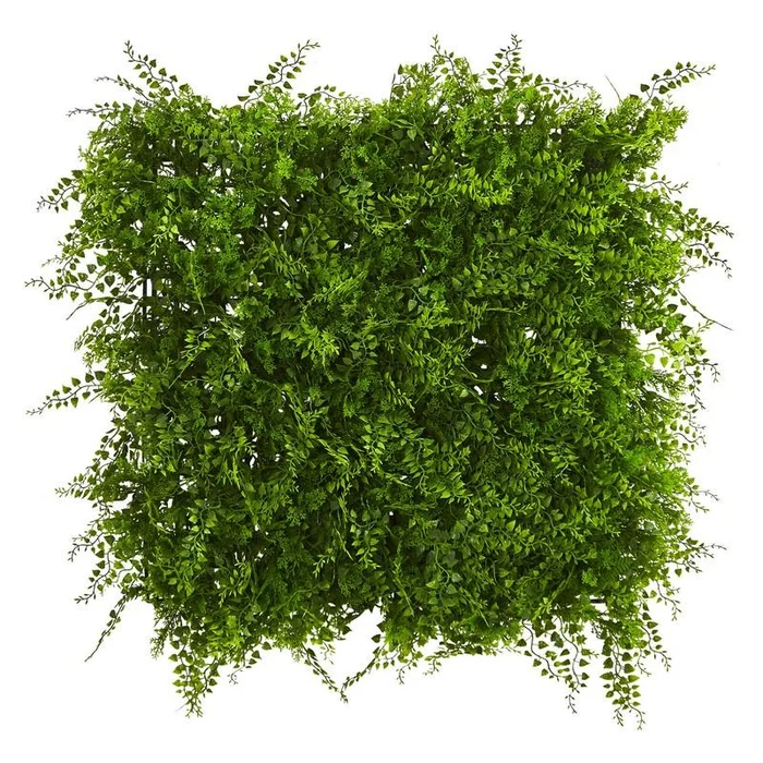 20″ x 20″ Lush Mediterranean Artificial Fern Wall Panel UV Resistant