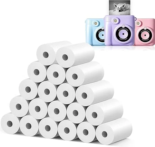 20-Pack MIARALA Instant Print Camera for Kids Refill Print Paper, HD Paper Camera, Kidizoom Print Camera Paper Refill for Most Kids Instant Camera