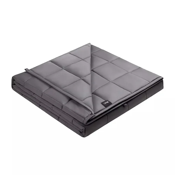 20-Pound Weighted Blanket with Premium Glass Beads, 60″ x 80″