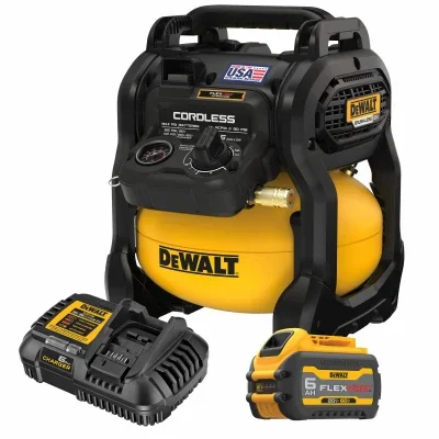 20-volt Max Cordless 2-1/2 Gallon Air Compressor Kit, Brushless Motor, Battery & Charger