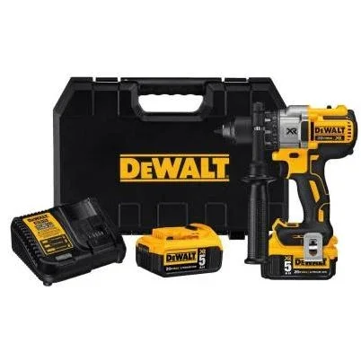 20-volt Max Xr Lithium-ion Cordless Drill/driver With (2) Batteries 5ah, Charger And Case