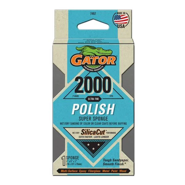 2000 Grit Wet/Dry Sanding Sponge