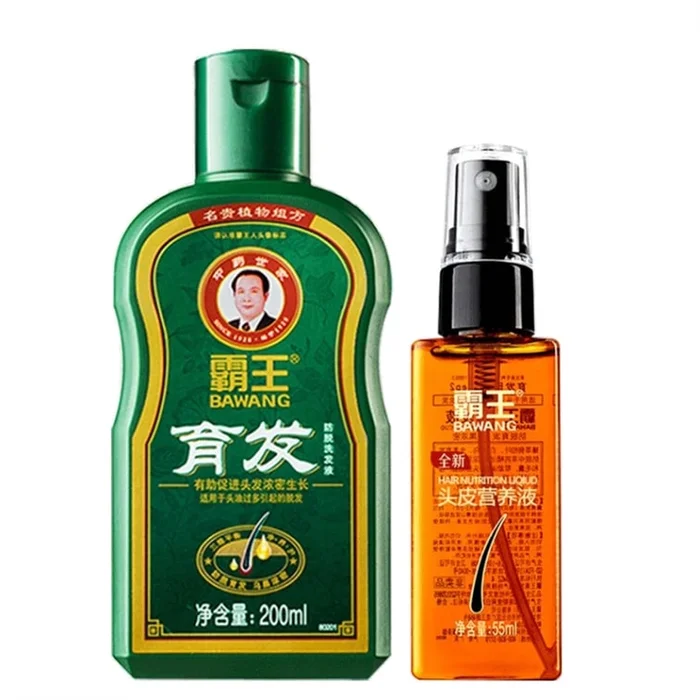 200ml Hair growth and anti-hair loss shampoo + 55ml Hair follicle Nourishing Essence