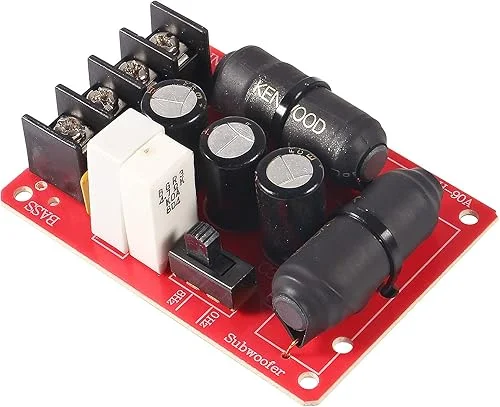 200W Pure Bass Subwoofer Second-Order Crossover Frequency Distributor Divider 2 Way Speaker Audio Crossover Filter (1pcs)