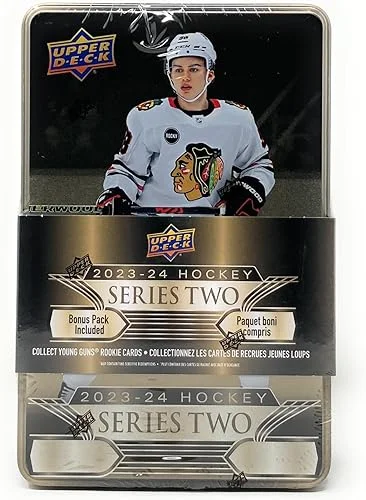 2023-24 Upper Deck Series 2 Hockey Tin