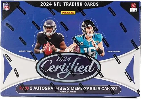 2024 Panini Certified Football HOBBY box (10 pks/bx)