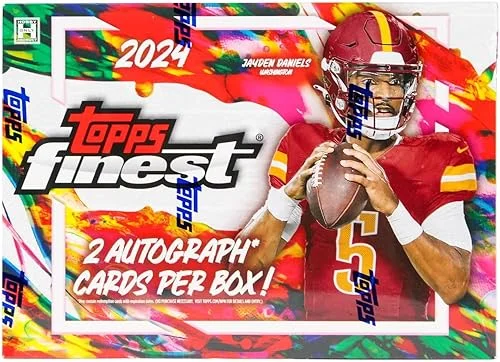 2024 Topps Finest Football HOBBY box (6 pks/bx)